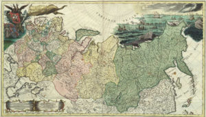 13 сентября 1745 года вышло в свет первое издание географического «Атласа Российского»