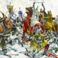 12 апреля 1242 года войско Александра Невского одержало победу над немецкими рыцарями на Чудском озере