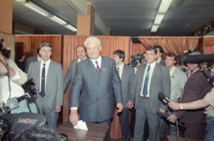 12 июня 1991 года - первые в российской истории выборы президента