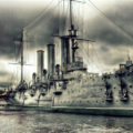 24 мая 1900 года спущен на воду крейсер «Аврора», будущий символ Октябрьской революции 