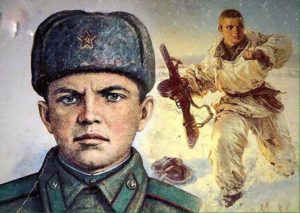 Советский герой Александр Матросов