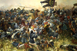 Первая победа русских витязей над монголо-татарами
